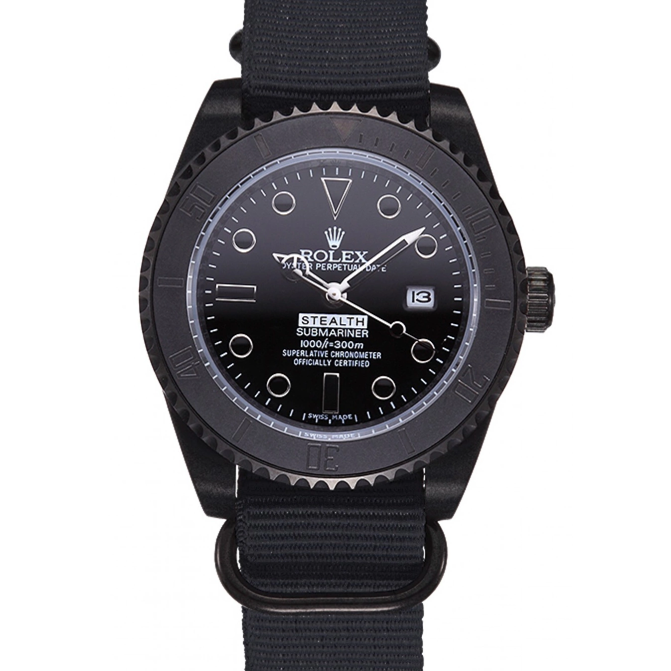Aaa replica watch Black Stealth Rolex Submariner 621996 0620